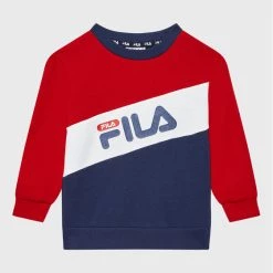 Πολύ καλή προσφορά 🔥 Fila Μπλούζες Φόρμας Μπλούζα Canciatti FAK0197 Σκούρο μπλε Regular Fit ⭐