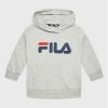 Εξοδος 😍 Fila Μπλούζες Φόρμας Μπλούζα Fisciano FAK0200 Γκρι Regular Fit ❤️