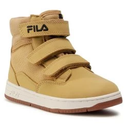 Αγορά 👏 Fila Μποτίνια Knox Velcro Mid Jr 1011086.EDU Κίτρινο 🌟