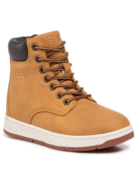 Best Pirce 🛒 Fila Μποτίνια Bohemian Mid Jr 1011087.EDU Καφέ Κίτρινο 👍 1 Best Pirce 🛒 Fila Μποτίνια Bohemian Mid Jr 1011087.EDU Καφέ Κίτρινο 👍