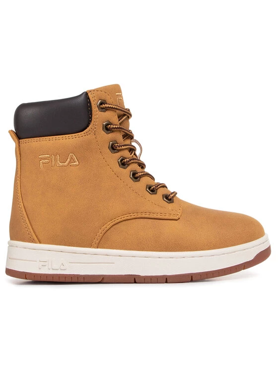 Best Pirce 🛒 Fila Μποτίνια Bohemian Mid Jr 1011087.EDU Καφέ Κίτρινο 👍 2 Best Pirce 🛒 Fila Μποτίνια Bohemian Mid Jr 1011087.EDU Καφέ Κίτρινο 👍 - Image 2