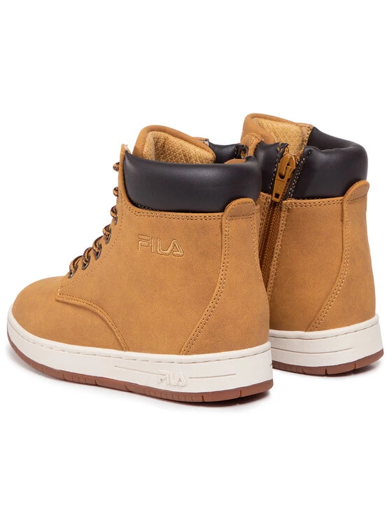 Best Pirce 🛒 Fila Μποτίνια Bohemian Mid Jr 1011087.EDU Καφέ Κίτρινο 👍 3 Best Pirce 🛒 Fila Μποτίνια Bohemian Mid Jr 1011087.EDU Καφέ Κίτρινο 👍 - Image 3
