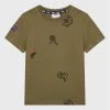 Το φθηνότερο 🔔 Fila T-shirts T-Shirt Bamberg FAK0093 Πράσινο Regular Fit ⭐