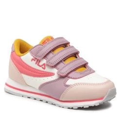 Το φθηνότερο 🔔 Fila Κοντά Αθλητικά Αθλητικά Orbit Velcro Low Kids 1010785.13160 Ροζ 👏