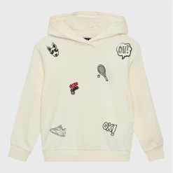 Best Pirce 🧨 Fila Μπλούζες Φόρμας Μπλούζα Bakersield FAK0092 Μπεζ Regular Fit ❤️