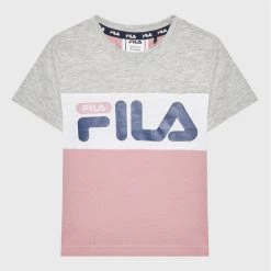 Προϋπολογισμός 💯 Fila T-shirts T-Shirt College Station FAK0063 Ροζ Regular Fit 🌟