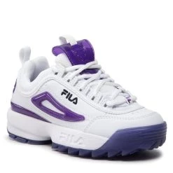 Αγορά 🤩 Fila Κοντά Αθλητικά Αθλητικά Disruptor T Kids FFK0078.13155 Λευκό 🌟
