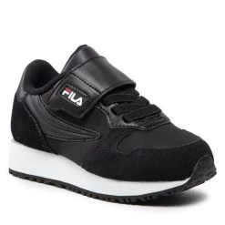 Συμφωνίες 😍 Fila Αθλητικά Retroque Velcro Kids FFK0036.80010 Μαύρο 💯