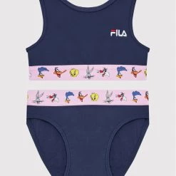 Φτηνός 🔔 Fila Μπικίνι Σετ Μαγιό Luben FAK0065 Σκούρο μπλε ✨