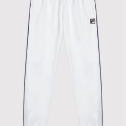 ΧΟΝΔΡΙΚΟ ΕΜΠΟΡΙΟ 🎁 Fila Παντελόνια Φόρμας Παντελόνι φόρμας Zakopane FAK0082 Λευκό Regular Fit 🔥