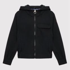 Εξοδος ❤️ Fila Μπλούζες Φόρμας Μπλούζα Townsville FAT0012 Μαύρο Regular Fit 🎉