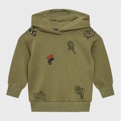 Η καλύτερη συμφωνία ✔️ Fila Μπλούζες Φόρμας Μπλούζα Bakersield FAK0092 Πράσινο Regular Fit ✨