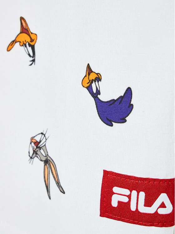 Νέος 😉 Fila Κολάν Lam AOP FAK0028 Λευκό Slim Fit 🎉 3 Νέος 😉 Fila Κολάν Lam AOP FAK0028 Λευκό Slim Fit 🎉 - Image 3