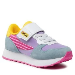 Προώθηση 🤩 Fila Αθλητικά Retroque Velcro Kids FFK0036 Έγχρωμο 😍