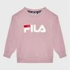Το φθηνότερο ✔️ Fila Μπλούζες Φόρμας Μπλούζα Sveg Logo FAK0199 Ροζ Regular Fit 🥰