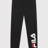 Flash Sale 💯 Fila Παντελόνια Φόρμας Παντελόνι φόρμας Patrizia 688153 Μαύρο Regular Fit 👏