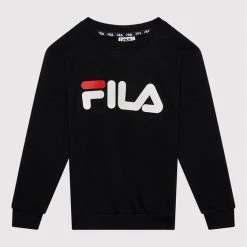 Πολύ καλή προσφορά 😀 Fila Μπλούζες Φόρμας Μπλούζα Tim 688022 Μαύρο Regular Fit 😀