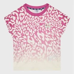 Προώθηση 🛒 Fila T-shirts T-Shirt Beverstedt FAT0122 Ροζ Regular Fit 🌟