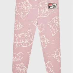 Εκπτωση 😀 Fila Κολάν Tom & Jerry Tokat FAK0115 Ροζ Slim Fit 🧨