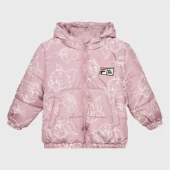 Τοπ 10 🌟 Fila Πουπουλένια Μπουφάν Μπουφάν πουπουλένιο Tonk FAK0116 Ροζ Regular Fit ✨