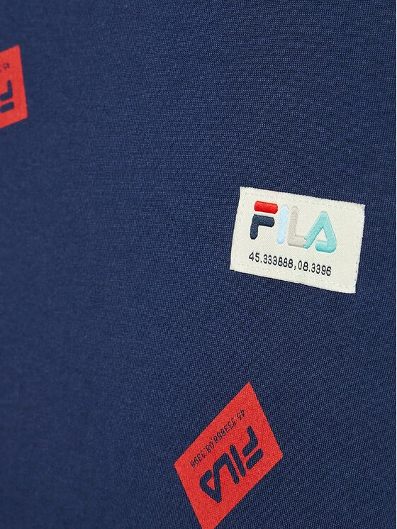 Τοπ 10 🛒 Fila T-shirts T-Shirt Tespe Aop FAT0053 Σκούρο μπλε Regular Fit 👍 3 Τοπ 10 🛒 Fila T-shirts T-Shirt Tespe Aop FAT0053 Σκούρο μπλε Regular Fit 👍 - Image 3