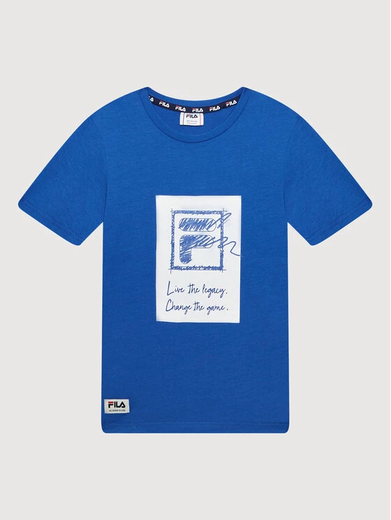 Το φθηνότερο ❤️ Fila T-shirts T-Shirt Trendelburg FAT0038 Μπλε Regular Fit 🧨 1 Το φθηνότερο ❤️ Fila T-shirts T-Shirt Trendelburg FAT0038 Μπλε Regular Fit 🧨