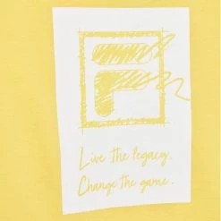 Ολοκαίνουργιο 👏 Fila T-shirts T-Shirt Trendelburg FAT0038 Κίτρινο Regular Fit ⌛ -Fila πωλήσεων unnamed file 314