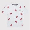 Νέος 🎁 Fila T-shirts T-Shirt Tespe FAT0053 Λευκό Regular Fit 🔥