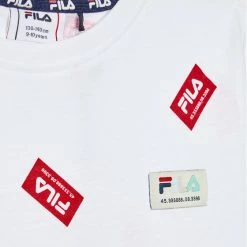 Νέος 🎁 Fila T-shirts T-Shirt Tespe FAT0053 Λευκό Regular Fit 🔥 -Fila πωλήσεων unnamed file 323