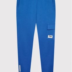 Τοπ 10 🌟 Fila Παντελόνια Φόρμας Παντελόνι φόρμας Tutow FAT0043 Μπλε Regular Fit 🛒