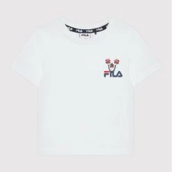 Flash Sale 🧨 Fila T-shirts T-Shirt Cahors FAK0050 Λευκό Regular Fit 🎉
