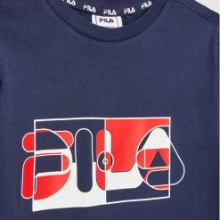 Νέος ✔️ Fila T-shirts T-Shirt Berkeley FAT0103 Σκούρο μπλε Regular Fit 😀 -Fila πωλήσεων unnamed file 350
