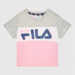 Αγορά 😉 Fila T-shirts T-Shirt College FAK0063 Ροζ Regular Fit 🧨