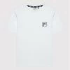 Το φθηνότερο ✔️ Fila T-shirts T-Shirt Tessin FAT0052 Λευκό Regular Fit ❤️