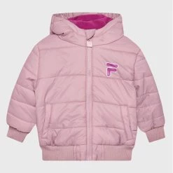 Εκπτωση 🎁 Fila Πουπουλένια Μπουφάν Μπουφάν πουπουλένιο Bodrum FAK0106 Μωβ Regular Fit 👏