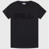 Πολύ καλή προσφορά 👍 Fila T-shirts T-Shirt Buek FAT0201 Μαύρο Regular Fit 😀