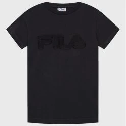 Πολύ καλή προσφορά 👍 Fila T-shirts T-Shirt Buek FAT0201 Μαύρο Regular Fit 😀