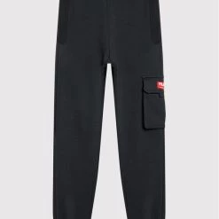 Καλύτερη πώληση 👍 Fila Παντελόνια Φόρμας Παντελόνι φόρμας Teens FAT0006 Μαύρο Regular Fit 🧨