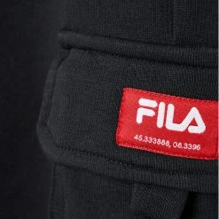 Καλύτερη πώληση 👍 Fila Παντελόνια Φόρμας Παντελόνι φόρμας Teens FAT0006 Μαύρο Regular Fit 🧨 -Fila πωλήσεων unnamed file 431
