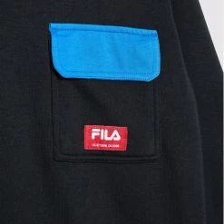 Τοπ 10 ⌛ Fila Μπλούζες Φόρμας Μπλούζα Trassem FAT0033 Μαύρο Regular Fit 🔥 -Fila πωλήσεων unnamed file 437