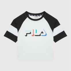Αγορά 😀 Fila T-shirts T-Shirt Bodo FAT0089 Λευκό Regular Fit 🧨