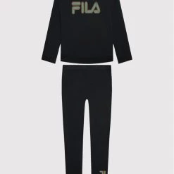 Συμφωνίες ⌛ Fila Πιτζάμες Φόρμα FPW1407 Μαύρο Regular Fit 😉