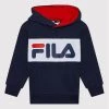 Τοπ 10 ✔️ Fila Μπλούζες Φόρμας Μπλούζα Ben 688020 Σκούρο μπλε Regular Fit ✨