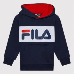 Τοπ 10 ✔️ Fila Μπλούζες Φόρμας Μπλούζα Ben 688020 Σκούρο μπλε Regular Fit ✨