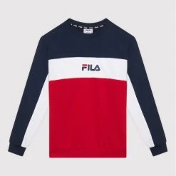 Τοπ 10 ❤️ Fila Μπλούζες Φόρμας Μπλούζα 688758 Έγχρωμο Regular Fit 🎁