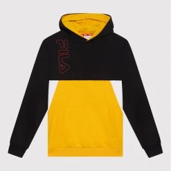 Πολύ καλή προσφορά 😉 Fila Μπλούζες Φόρμας Μπλούζα Lupo 683466 Κίτρινο Regular Fit 👏