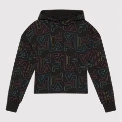 Προώθηση 🤩 Fila Μπλούζες Φόρμας Μπλούζα Salome 683413 Μαύρο Regular Fit 💯