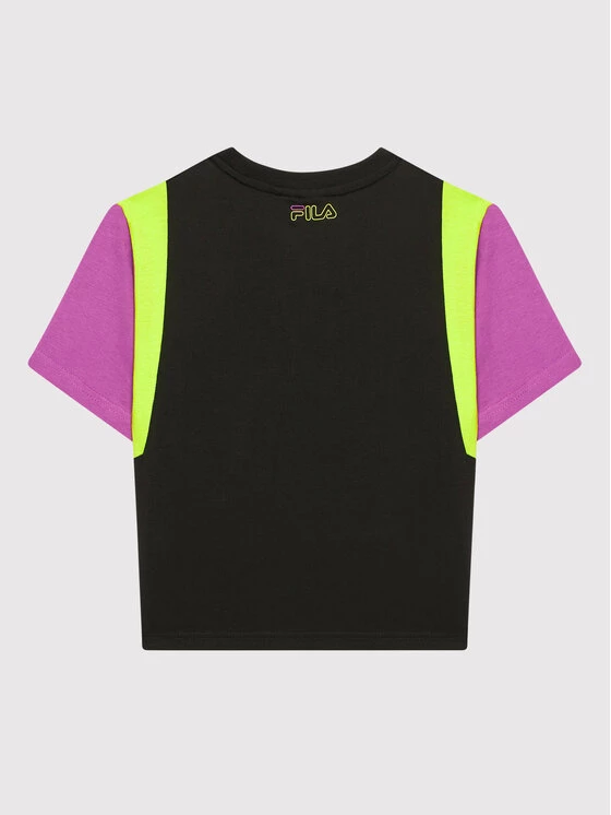 Τοπ 10 ✔️ Fila T-shirts T-Shirt Samara Blocked 683419 Μαύρο Regular Fit ❤️ 2 Τοπ 10 ✔️ Fila T-shirts T-Shirt Samara Blocked 683419 Μαύρο Regular Fit ❤️ - Image 2