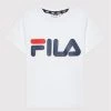 ΧΟΝΔΡΙΚΟ ΕΜΠΟΡΙΟ 🛒 Fila T-shirts T-Shirt Lea 689178 Λευκό Regular Fit 🥰