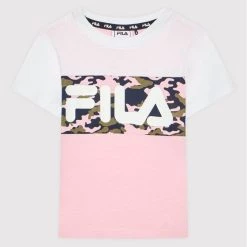 Αγορά ❤️ Fila T-shirts T-Shirt Thea Aop 689074 Ροζ Regular Fit 🛒
